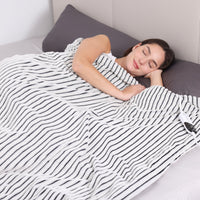Fuzzy Calming Heated Weighted Blanket