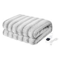 Fuzzy Calming Heated Weighted Blanket