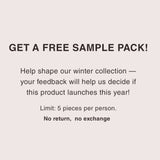 Free Temp-Controlled Faux Fur Weighted Eye Pillow(Limit 1 Per Customer)