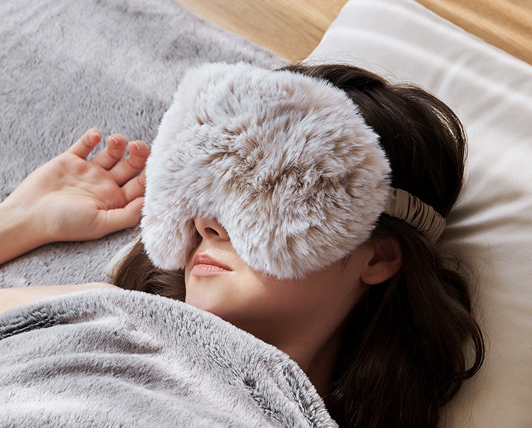 Free Temp-Controlled Faux Fur Weighted Eye Pillow(Limit 1 Per Customer)