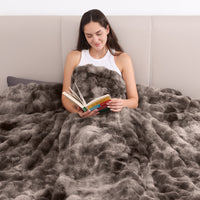 Fuzzy Calming Heated Weighted Blanket