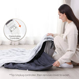 Fuzzy Calming Heated Weighted Blanket