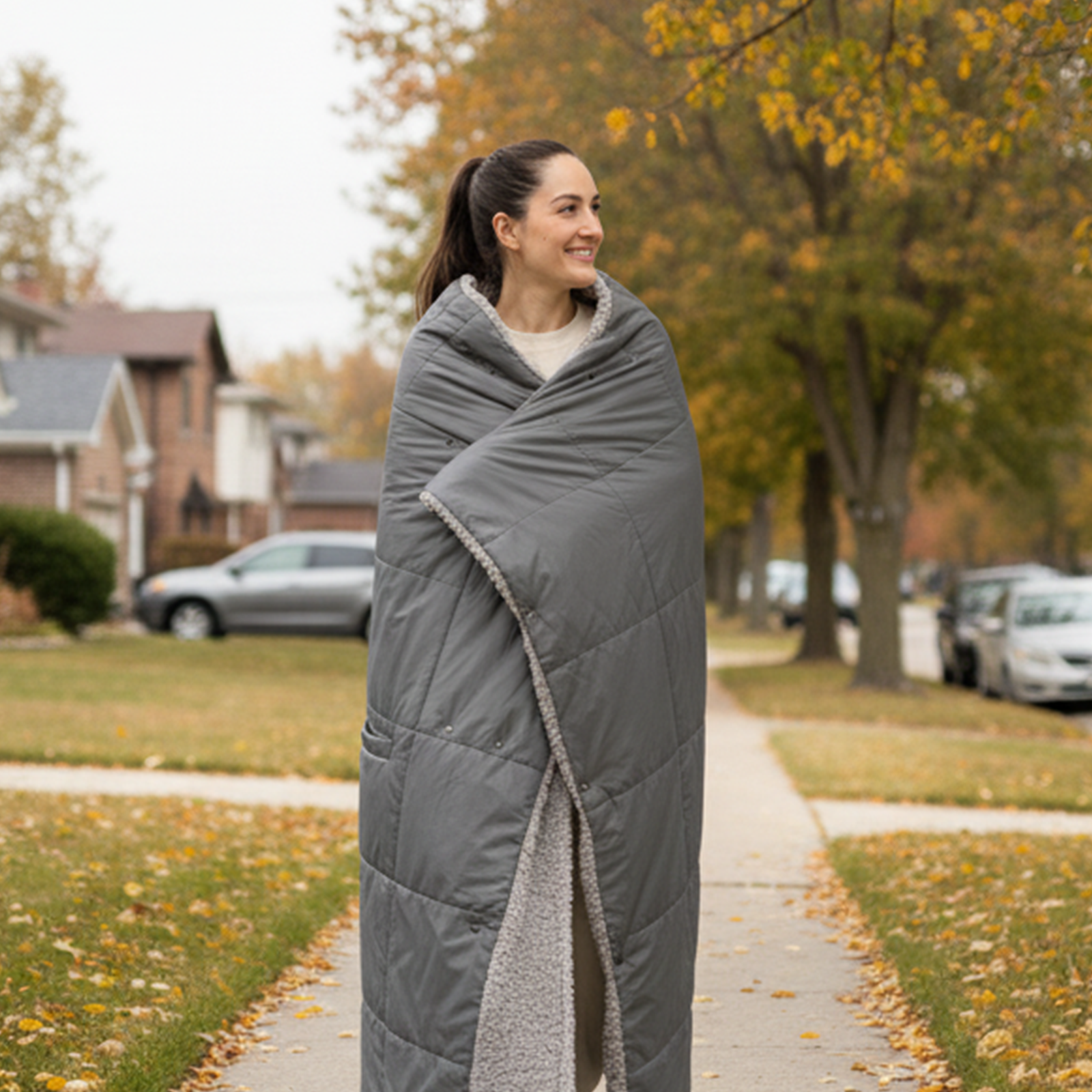 Wearable Battery Operated Heated Blanket Z-Style 9V