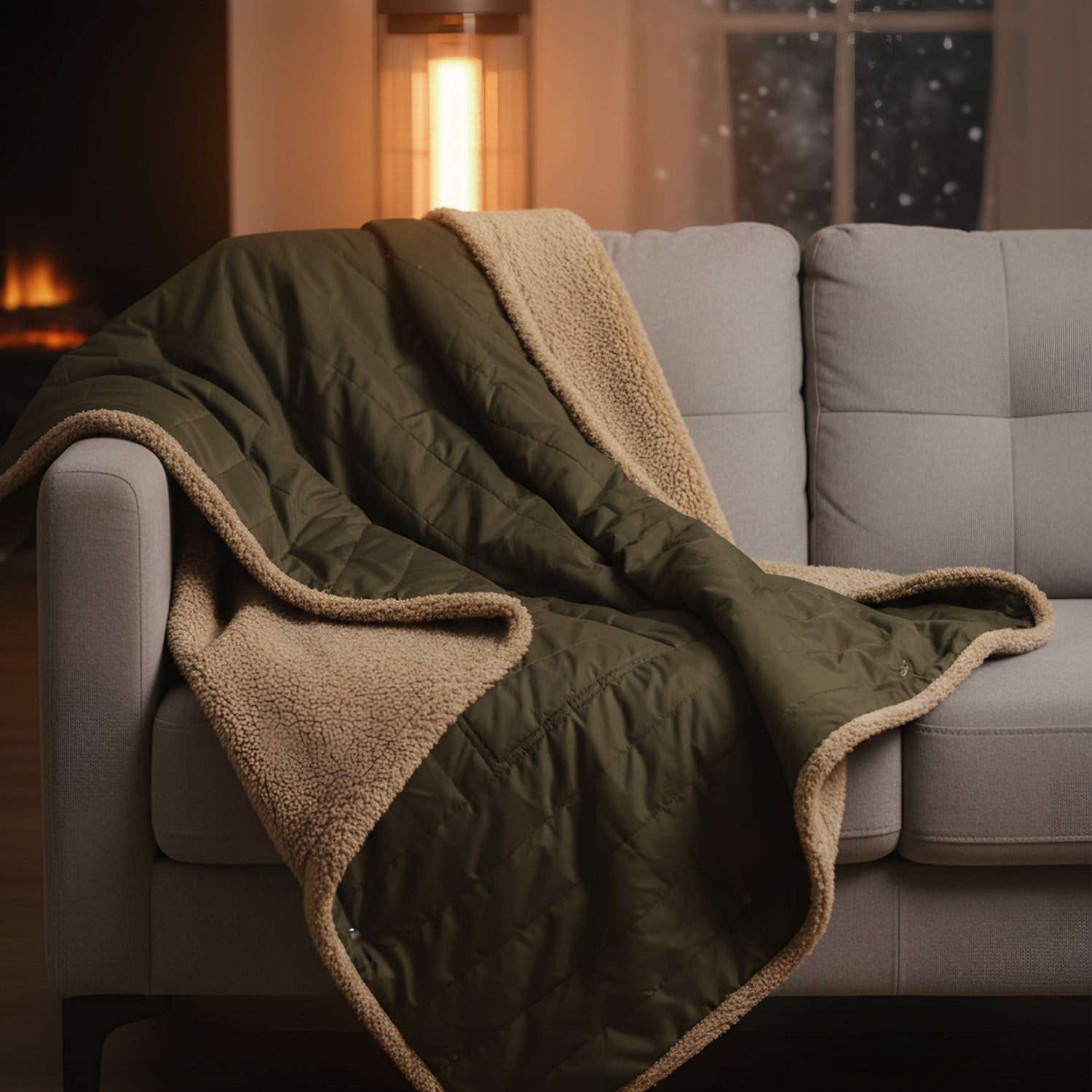 Wearable Battery Operated Heated Blanket- Z-Style 7.4V