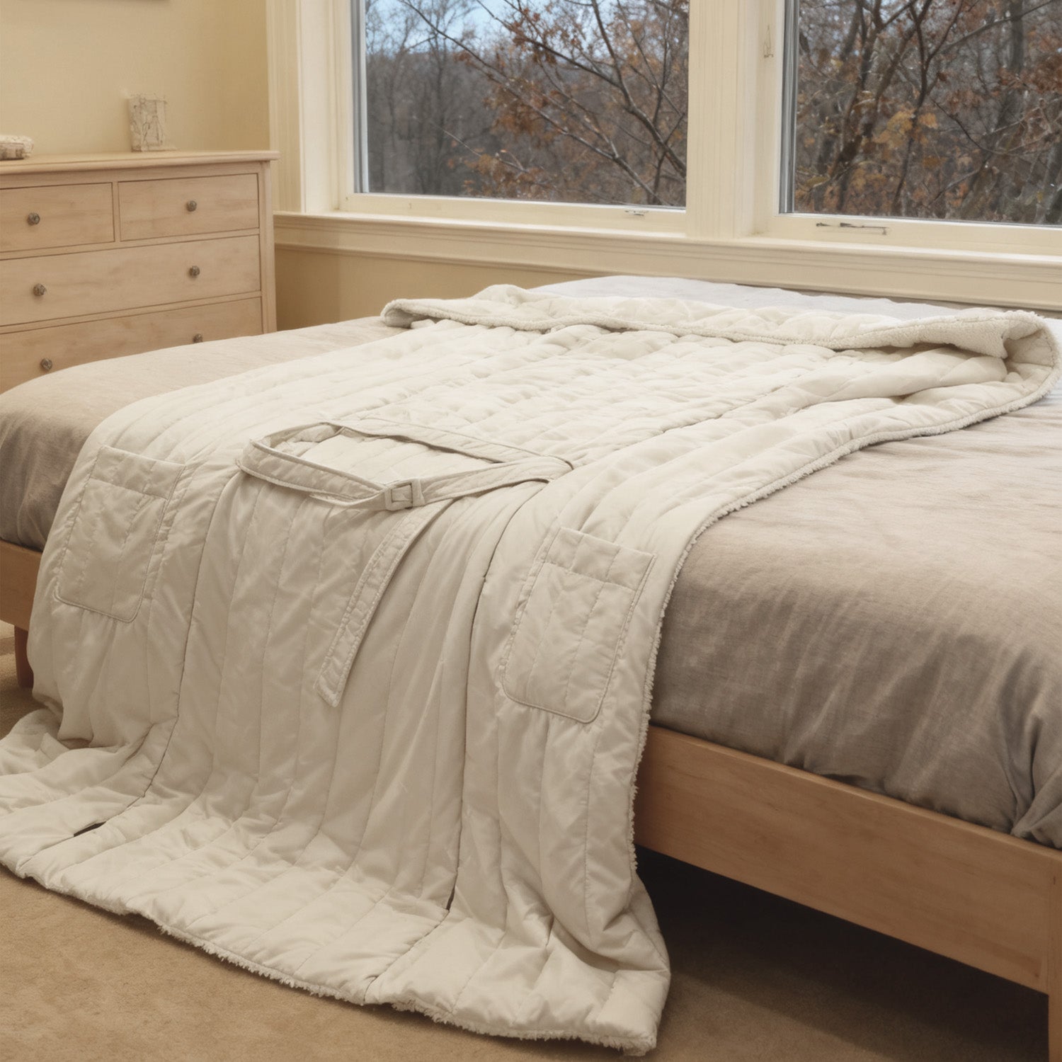 Wearable Battery Operated Heated Blanket- Z-Style 7.4V